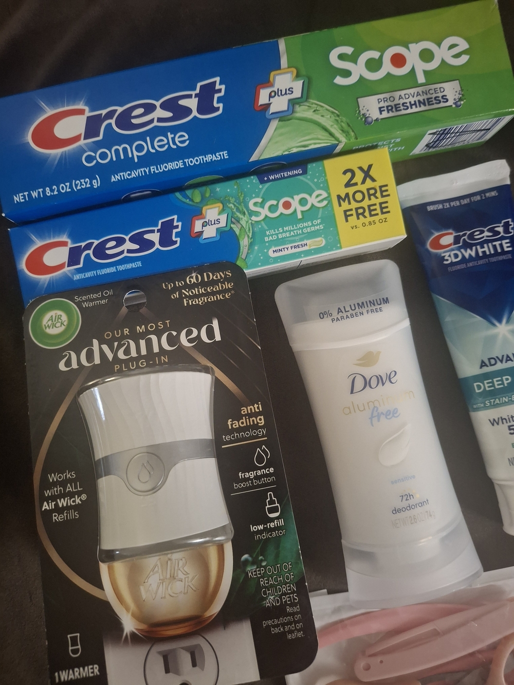 Crest Complete + Scope Toothpaste Bundle - Blue & Green - Picture 2 of 4